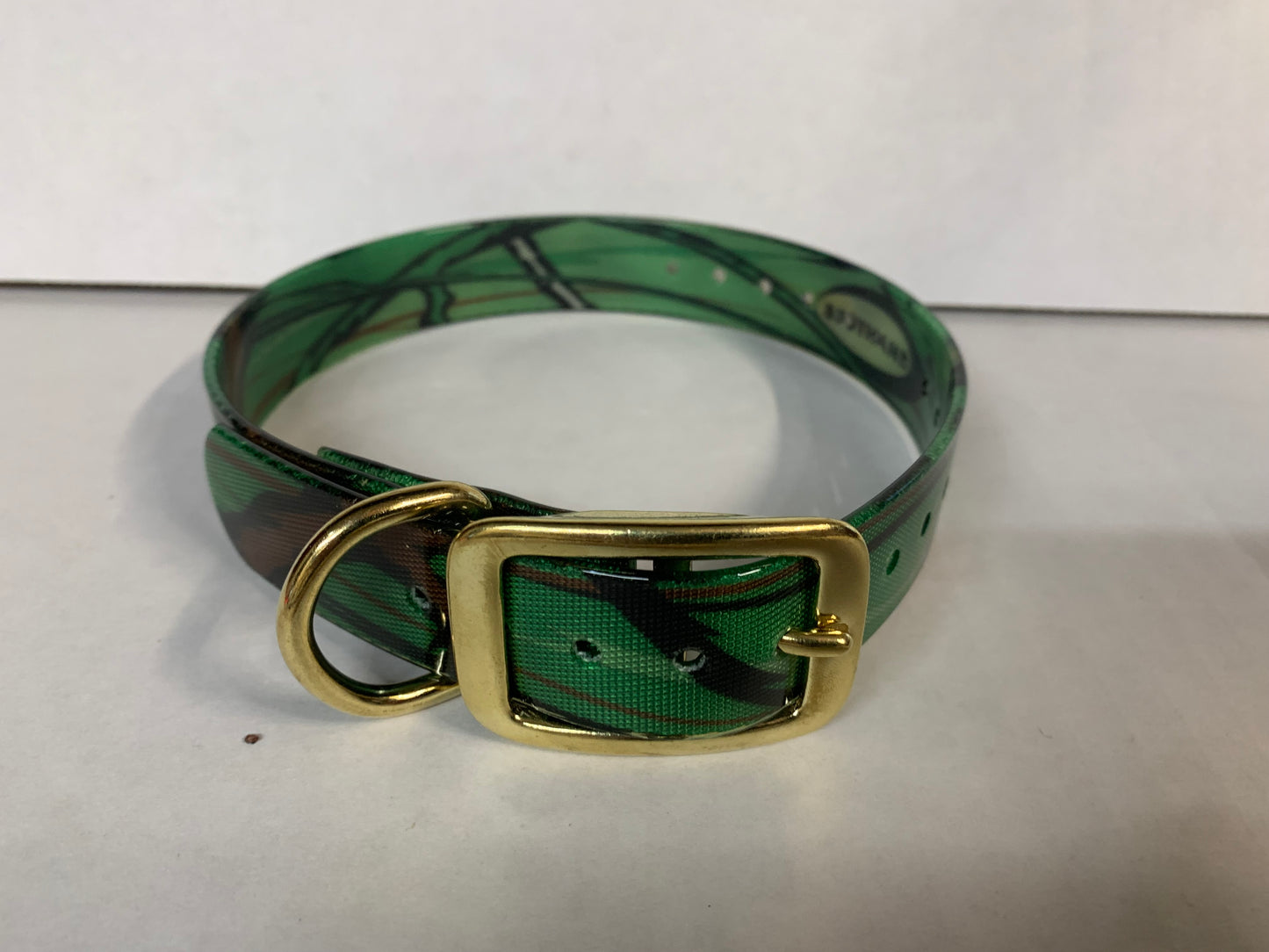 Camo Collars with Brass Hardware