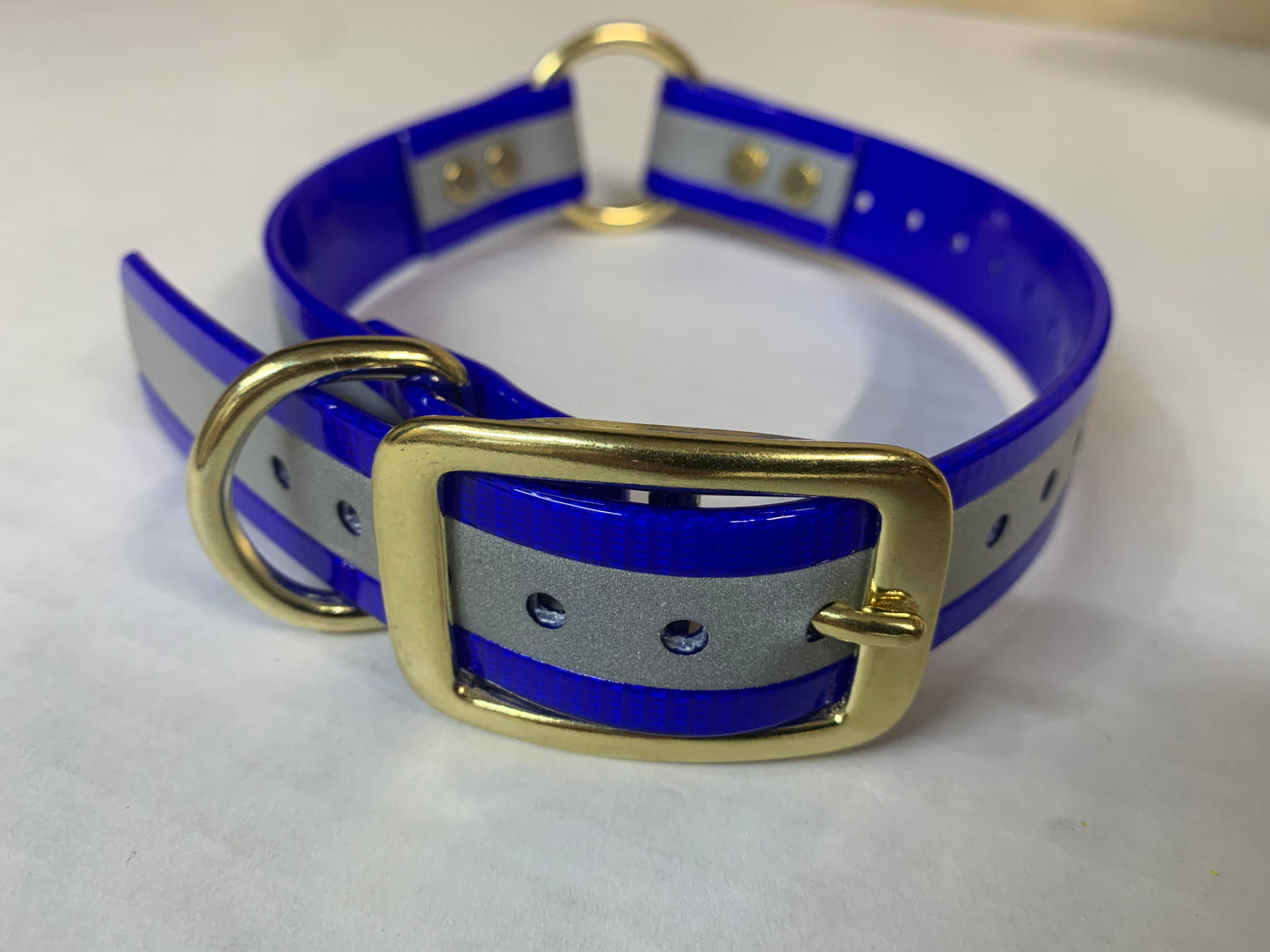 Reflective Center Ring Collars Brass Hardware