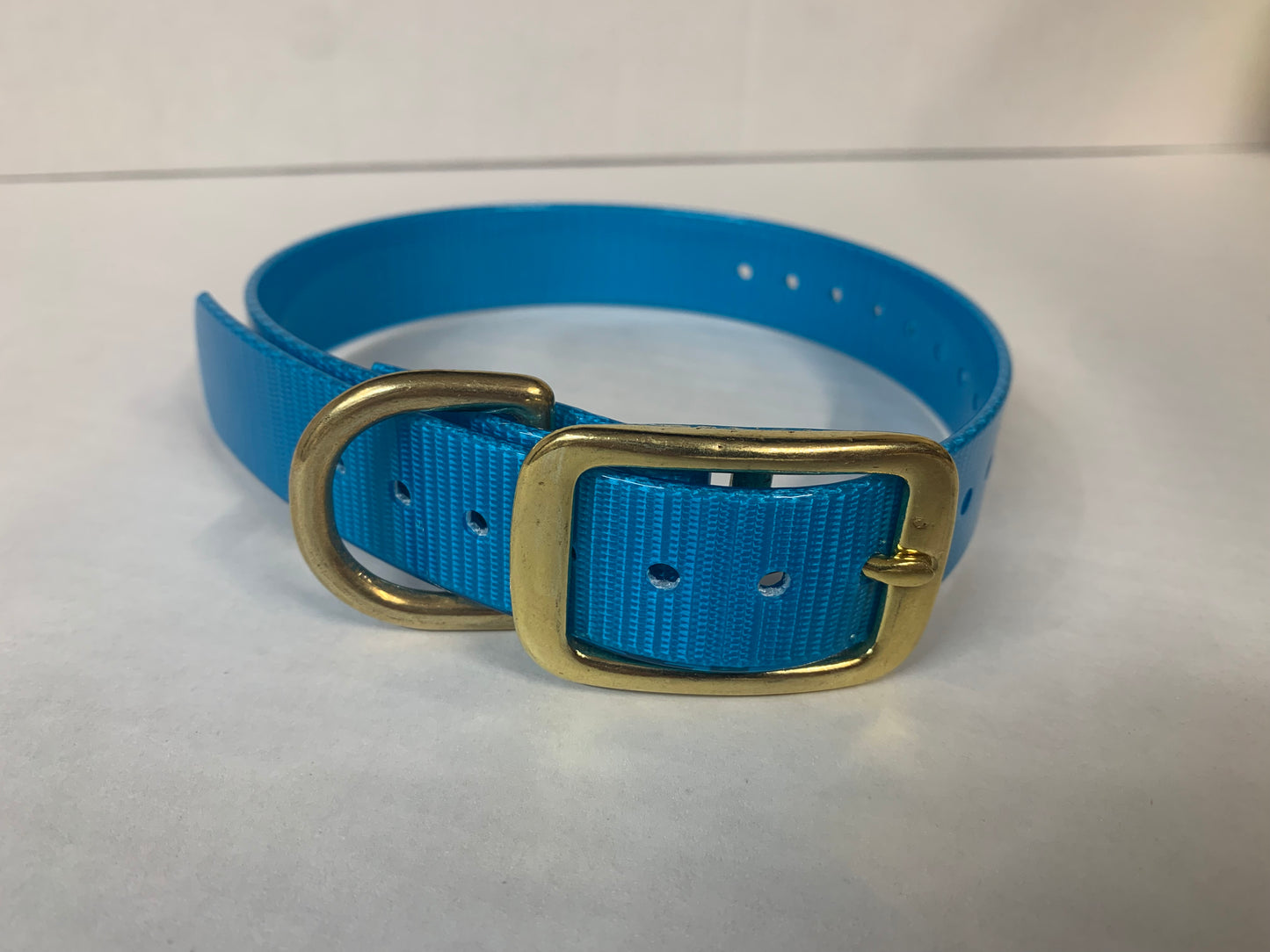 D-Ring Collars Brass Hardware