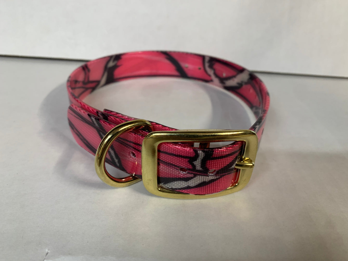 Camo Collars with Brass Hardware