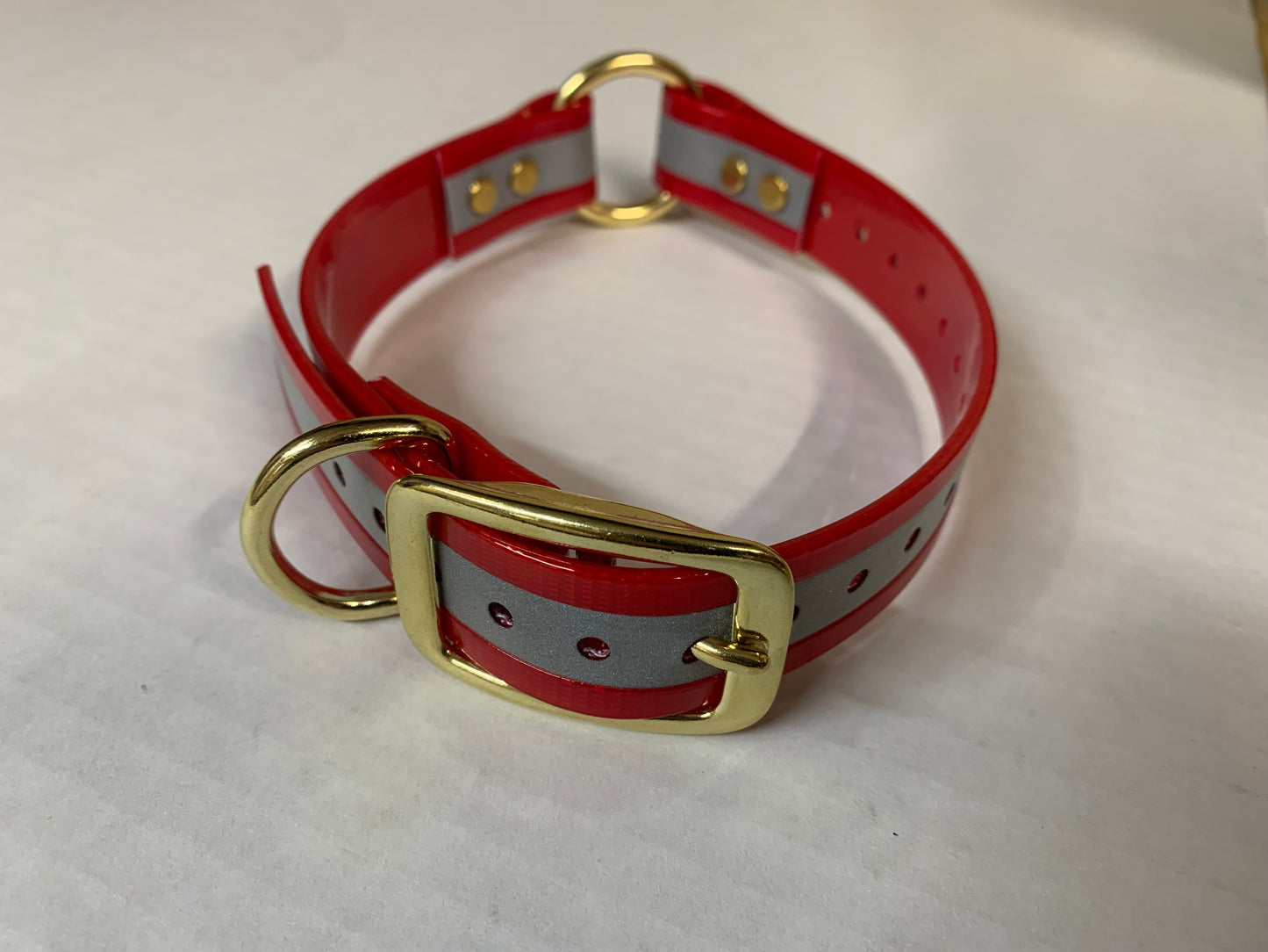 Reflective Center Ring Collars Brass Hardware