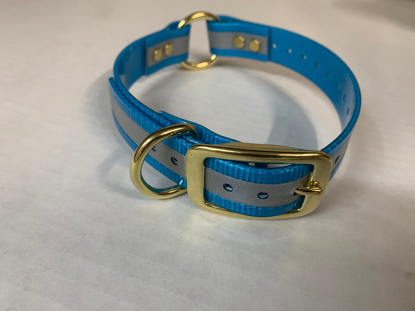 Reflective Center Ring Collars Brass Hardware