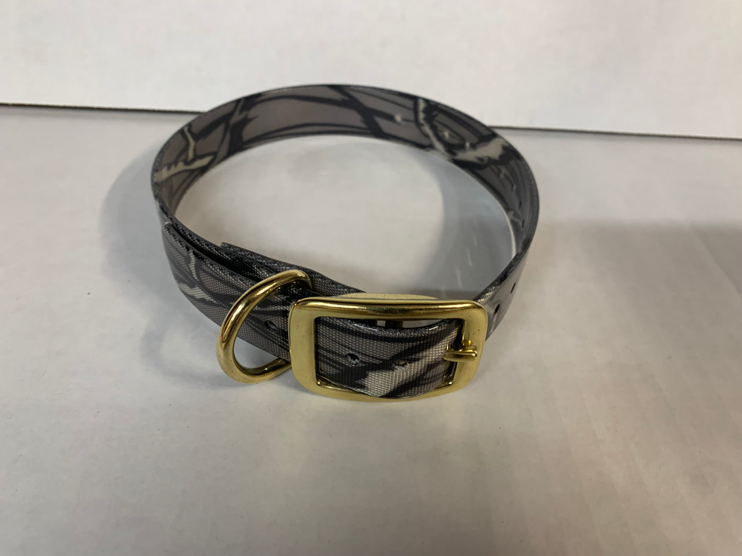 Camo Collars with Brass Hardware