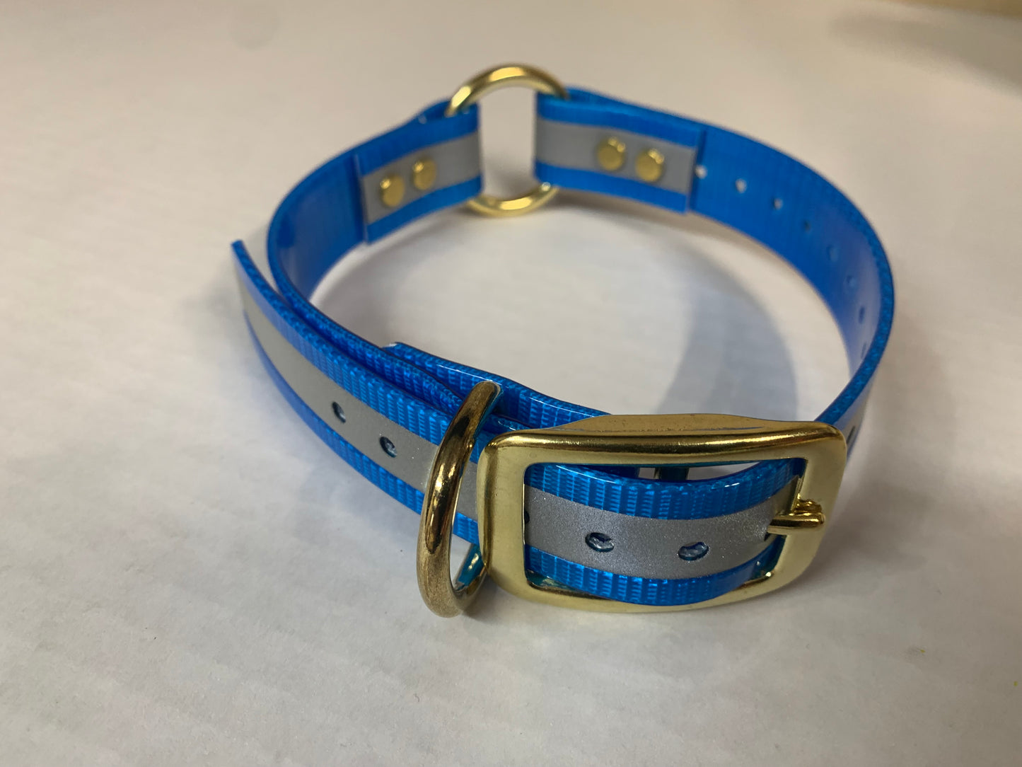 Reflective Center Ring Collars Brass Hardware